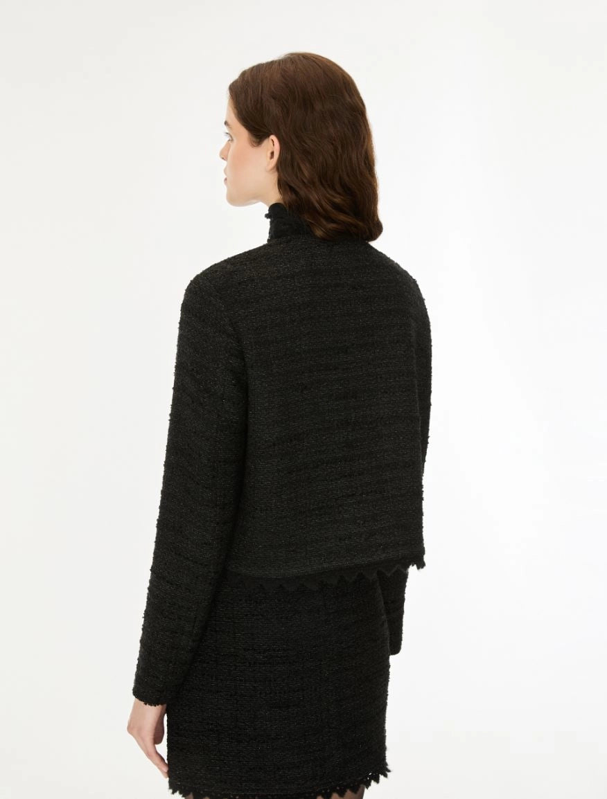 Iblues Tweed Jacket  Black  IBLDRITTO