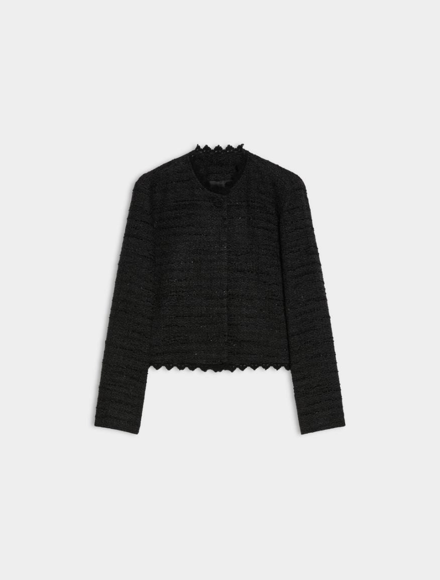 Iblues Tweed Jacket  Black  IBLDRITTO