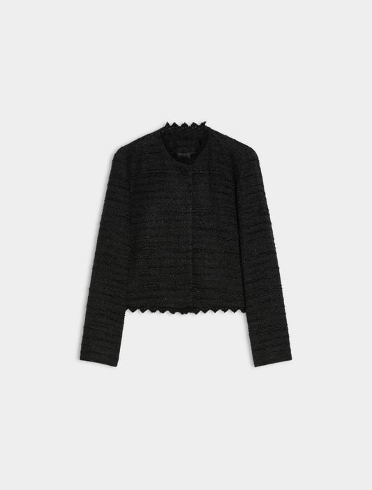 Iblues Tweed Jacket  Black  IBLDRITTO