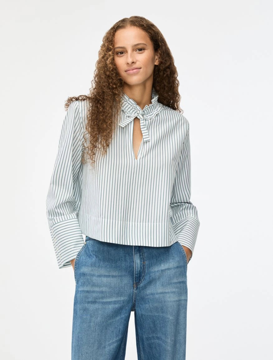Iblues Blouse  Ibllonza  Navy, Blue and White