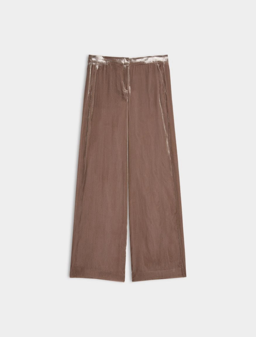 iBlues FIGURE-SKIMMING TROUSERS Mastic  IBLDESERTO - 7136156202001