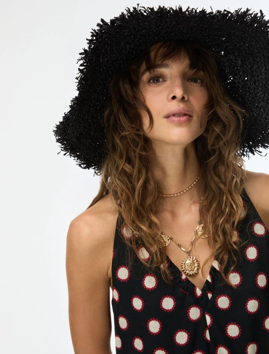 iBlues Wide-Brimmed Hat