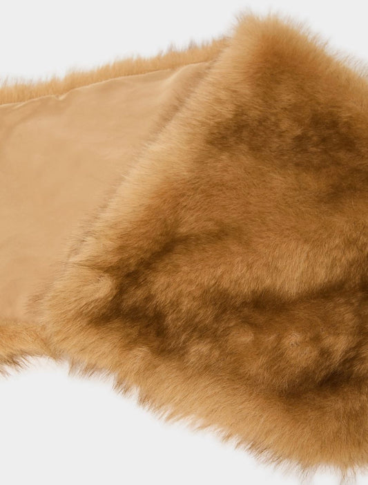 IBLUES FLUFFY STOLE - HONEY