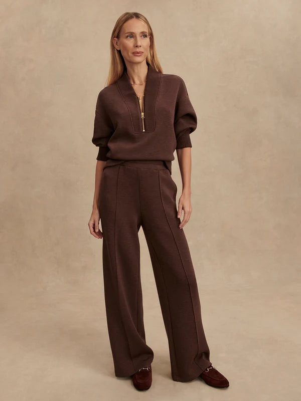 Varley Wide Leg Pant 30 - Coffee Bean