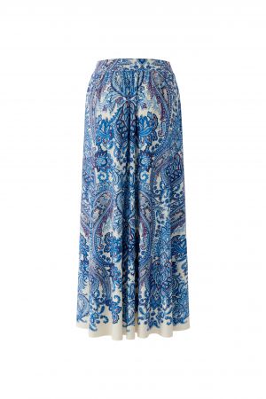 Oui Blue Maxi Skirt