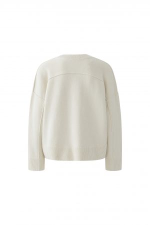 Oui Off White Jumper