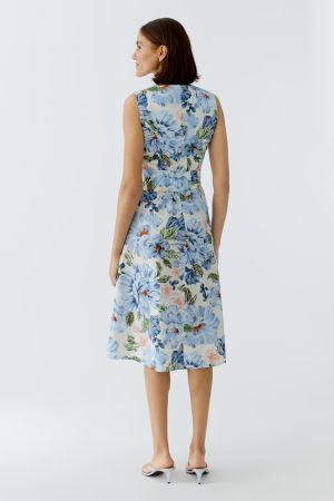 Oui Floral Midi Dress