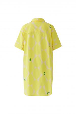 Oui Yellow Shirt Dress