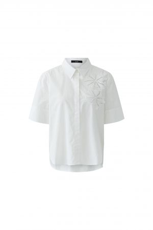 Oui White Blouse
