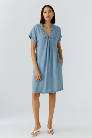 Oui Blue Denim Dress