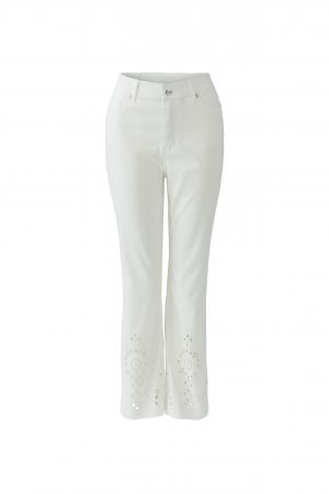 Oui Cropped Easy Kick Jeans