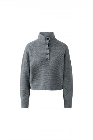 Oui Grey Pullover  99833  Col 7065 Beige Melange