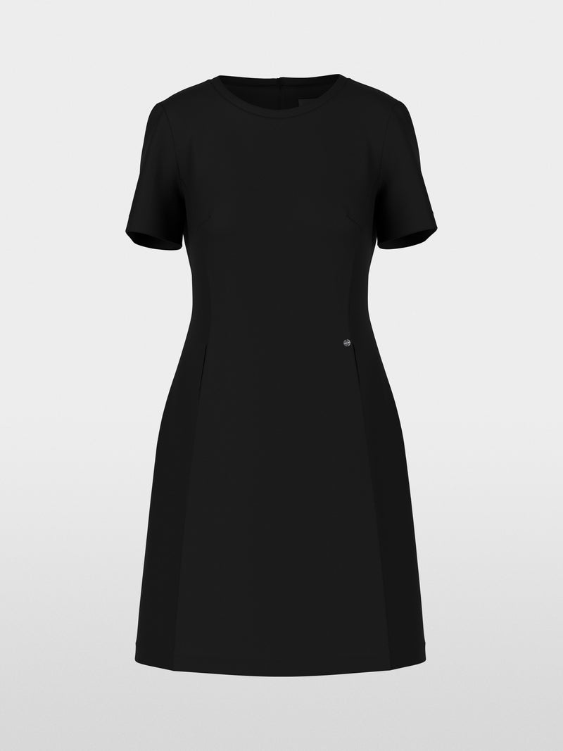 Marc Cain Navy Short Sleeve Shift Dress
