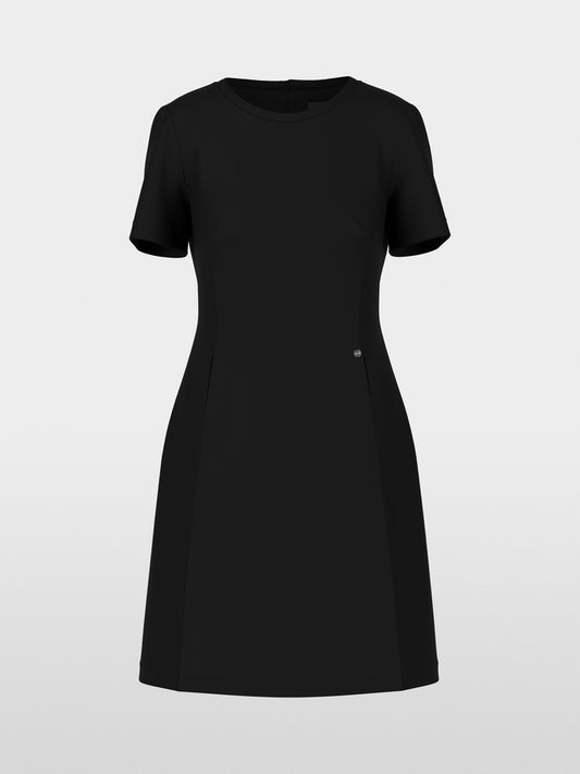 Marc Cain Navy Short Sleeve Shift Dress