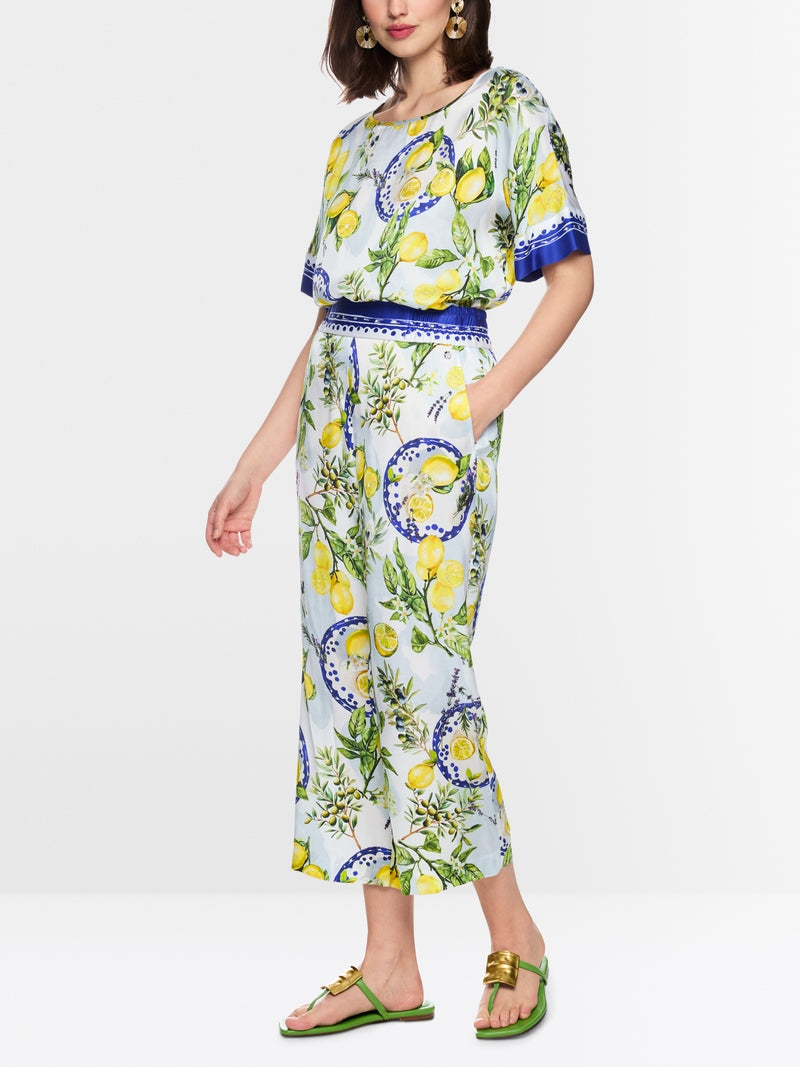 MarcCain WASHINGTON printed trousers  Item no.: AA 81.51 W03 col. 100