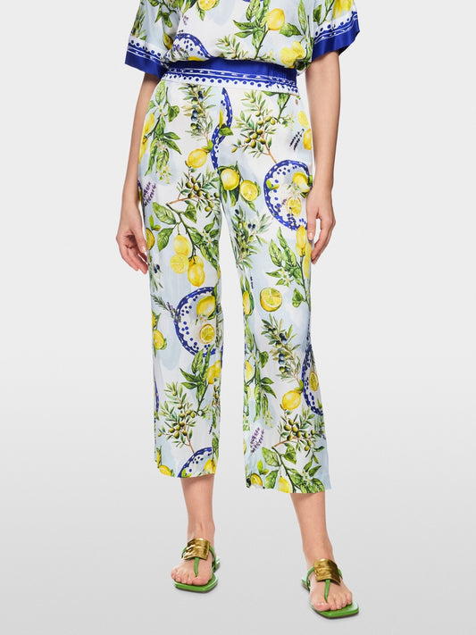 MarcCain WASHINGTON printed trousers  Item no.: AA 81.51 W03 col. 100