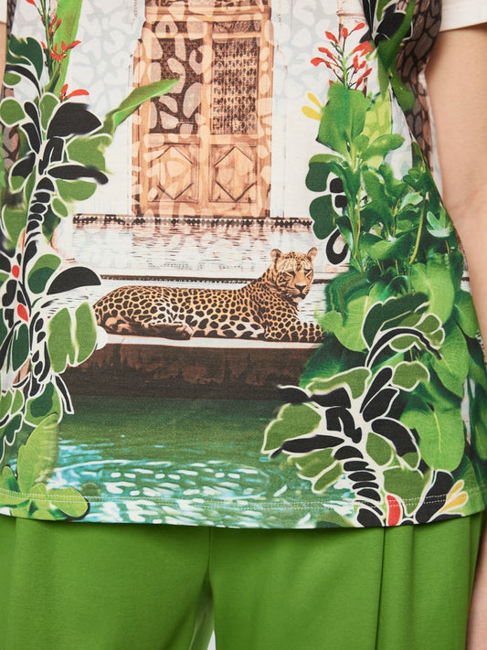 Marc Cain 'Rethink Together' Printed T-shirt