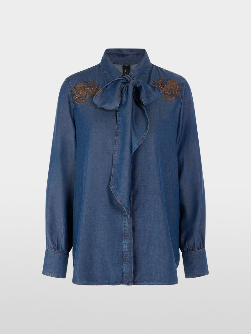 Marc Cain Denim Blouse ‘Rethink Together’