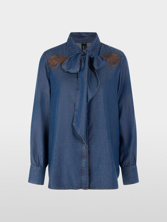 Marc Cain Denim Blouse ‘Rethink Together’