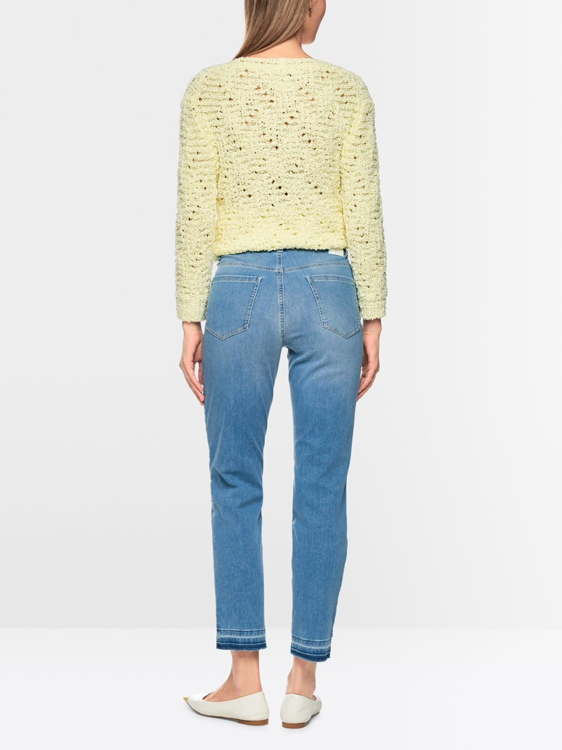 Marc Cain Silea Slim-Fit Jeans with Cropped Cut