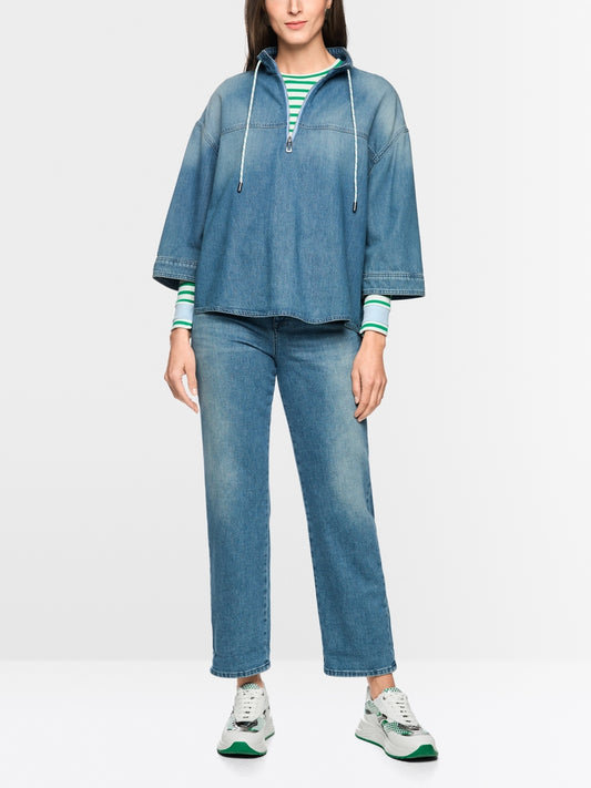 Marc Cain Sporty Denim Blouse