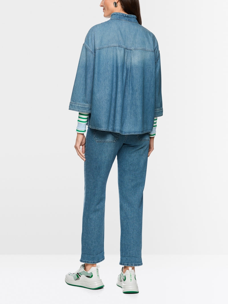 Marc Cain Sporty Denim Blouse