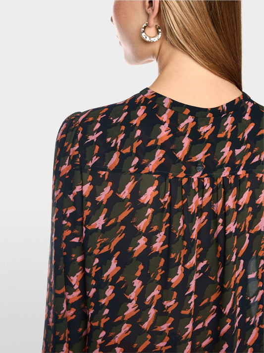 Marc Cain Abstract Print Blouse BC 51.36 W20 484