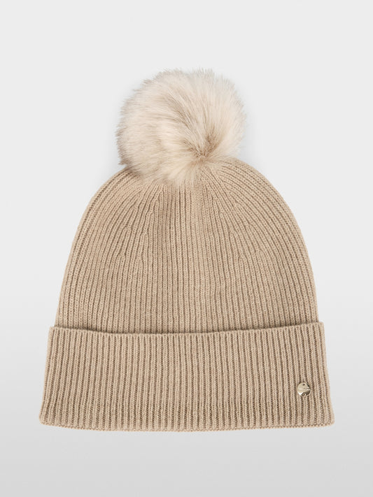 Marc Cain Knitted PomPom Hat  BC H2.04 Z39   620