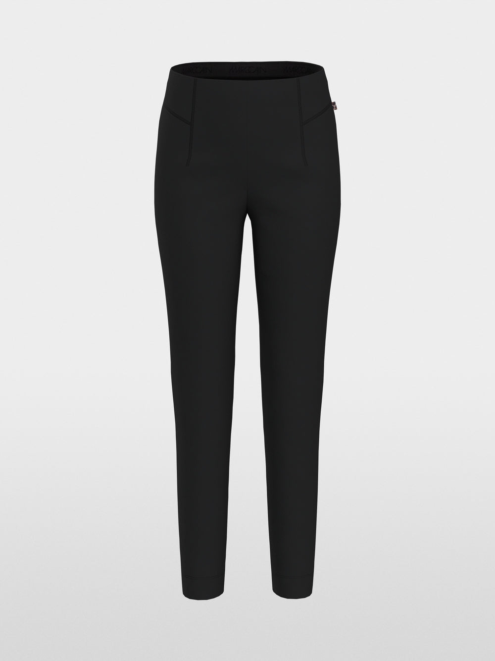Marc Cain - SOFIA slim fit fabric trousers  Black New   BP 81.62 J34 col. 900
