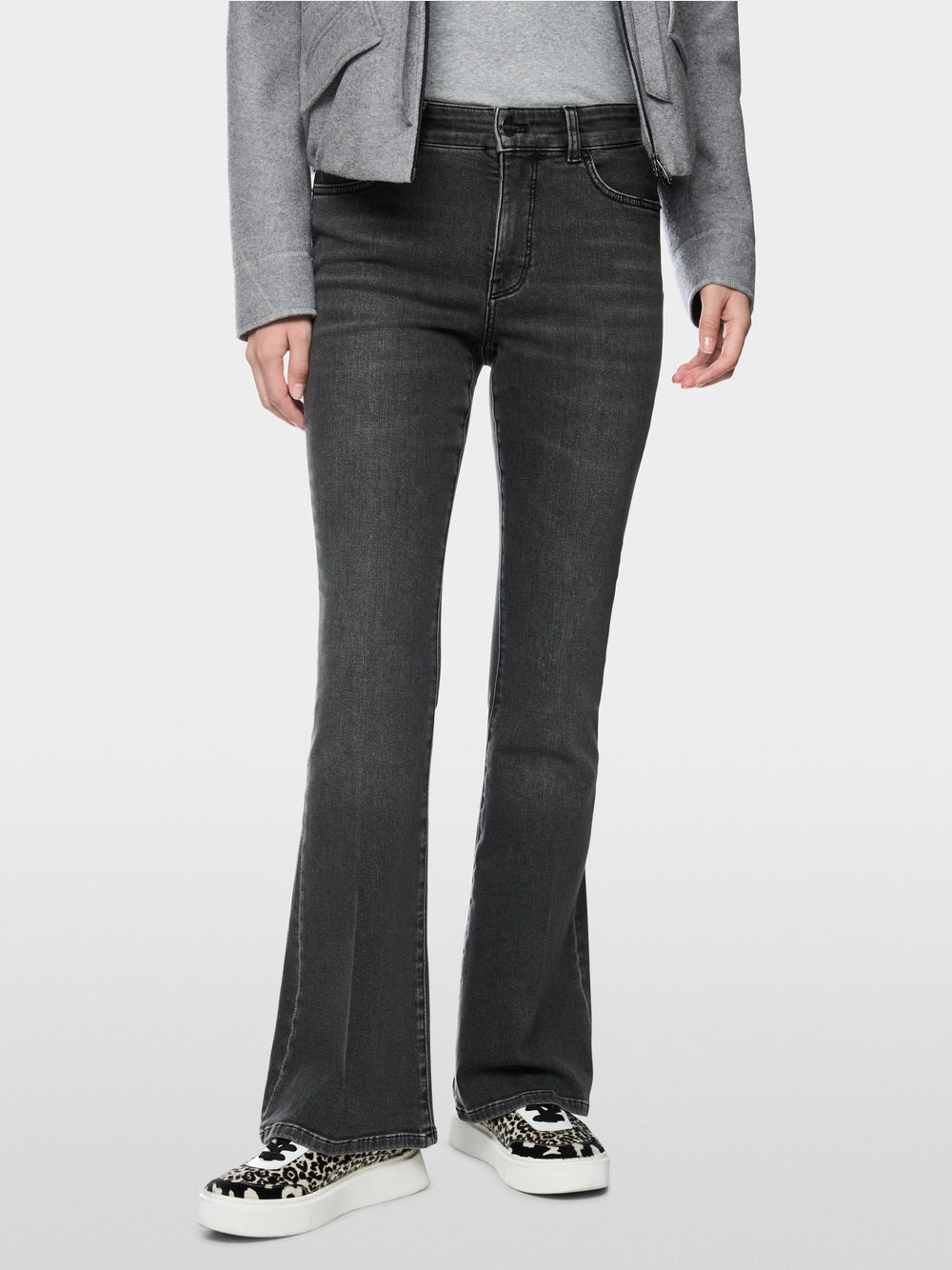 Marc Cain Frenda Grey Flared Jeans  BP 82.49 D23