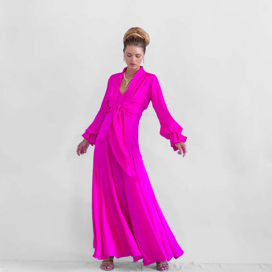 Silk95Five Biltmore Bolero  Fushia