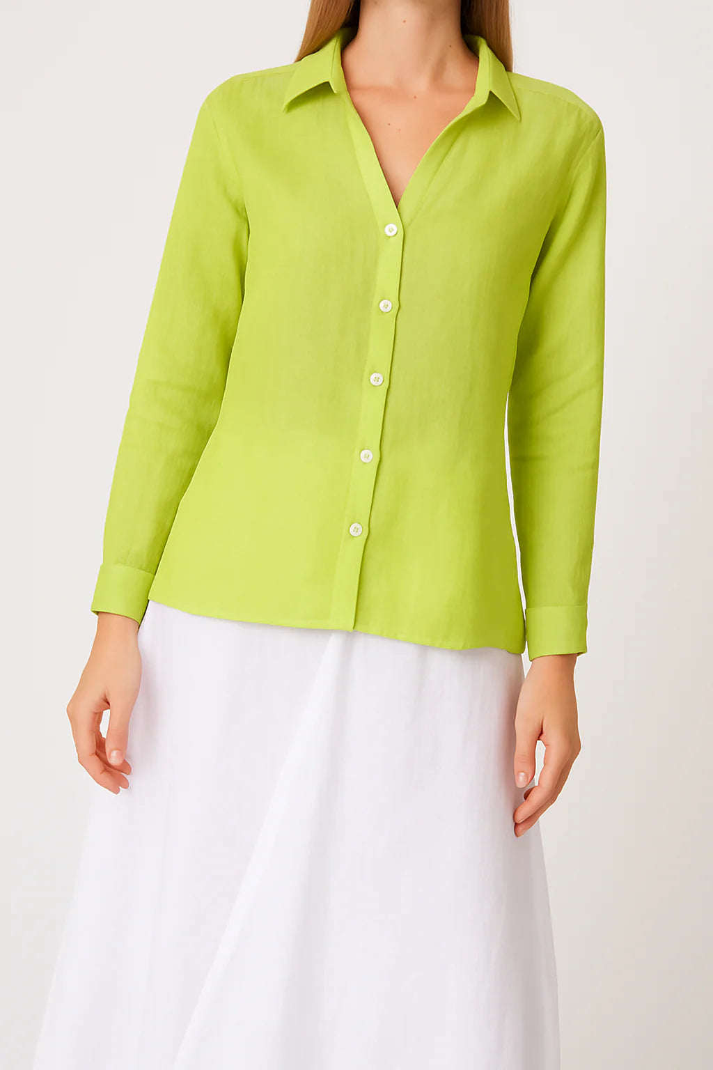 120% Lino Long Sleeved Shirt