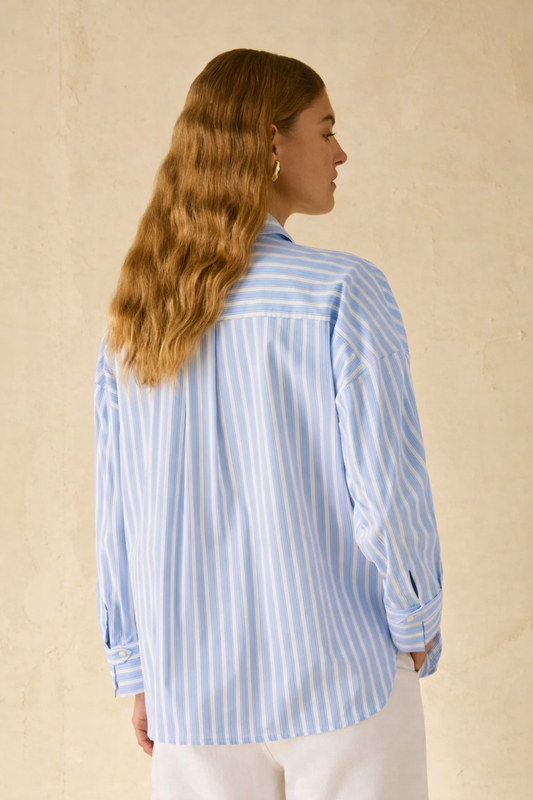 Penny Black Loose Fitting Poplin Shirt  Margaret