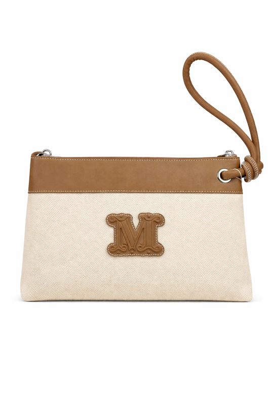 MaxMara Beachwear Textured Clutch Bag