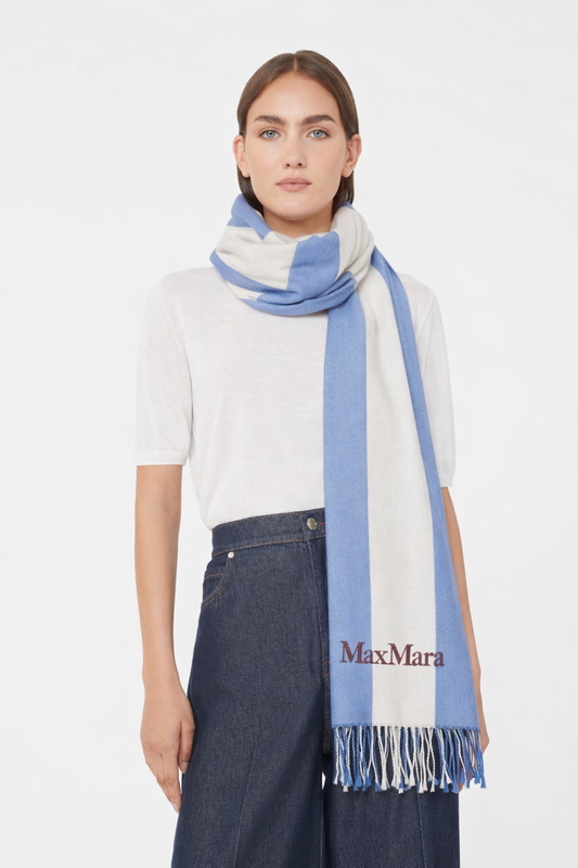 MaxMara Beachwear Striped Scarf