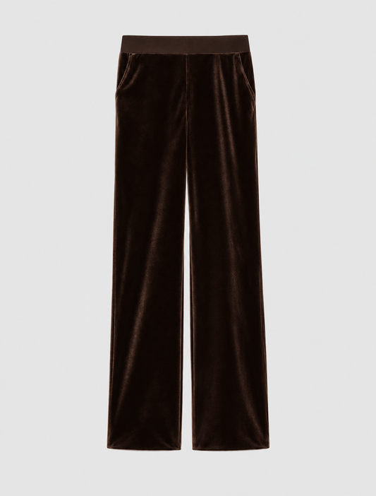 PEnnyblack  Merlot Velvet Trousers  PBPPAPRICA