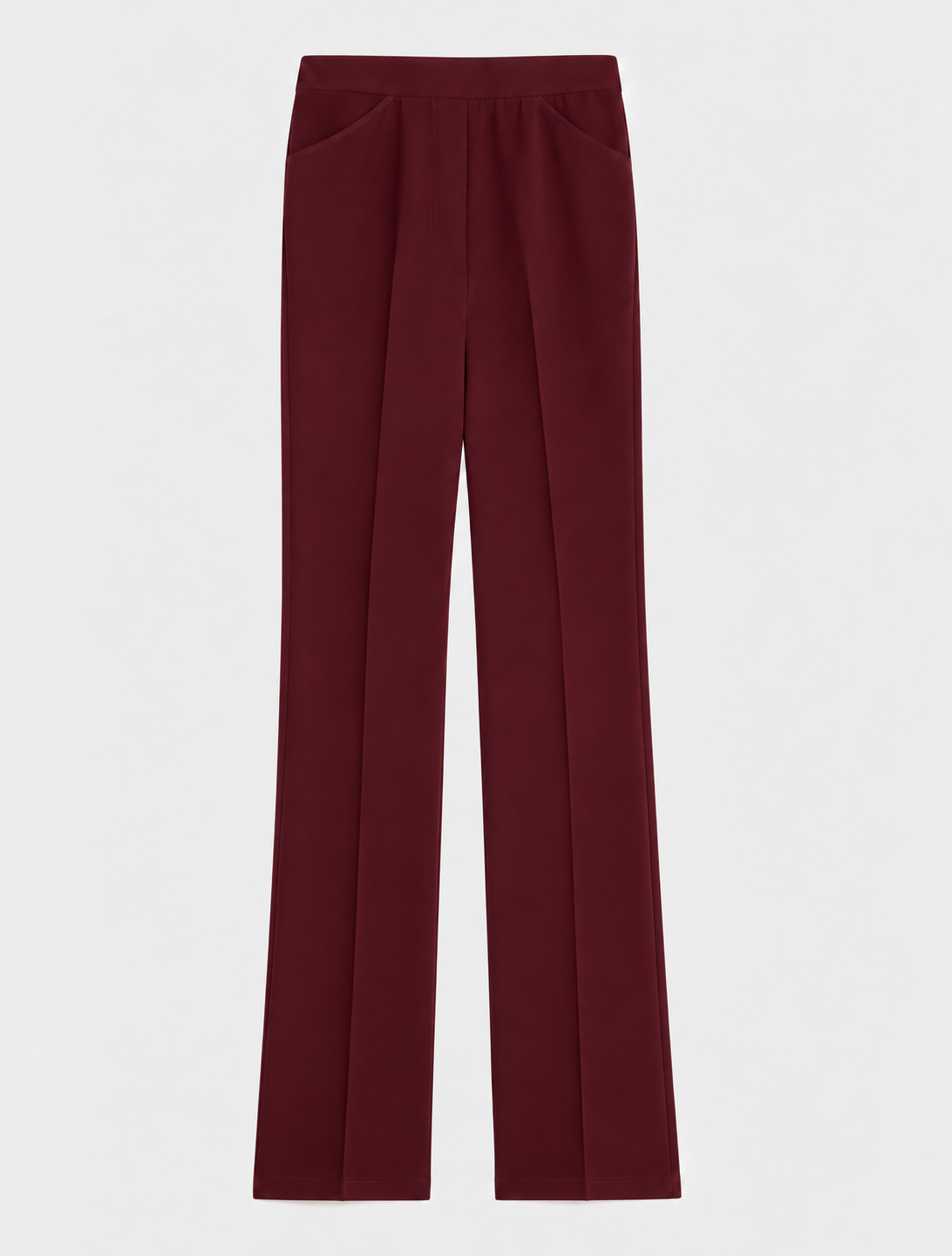 Pennyblack Technical Fabric Trousers  Burgundy