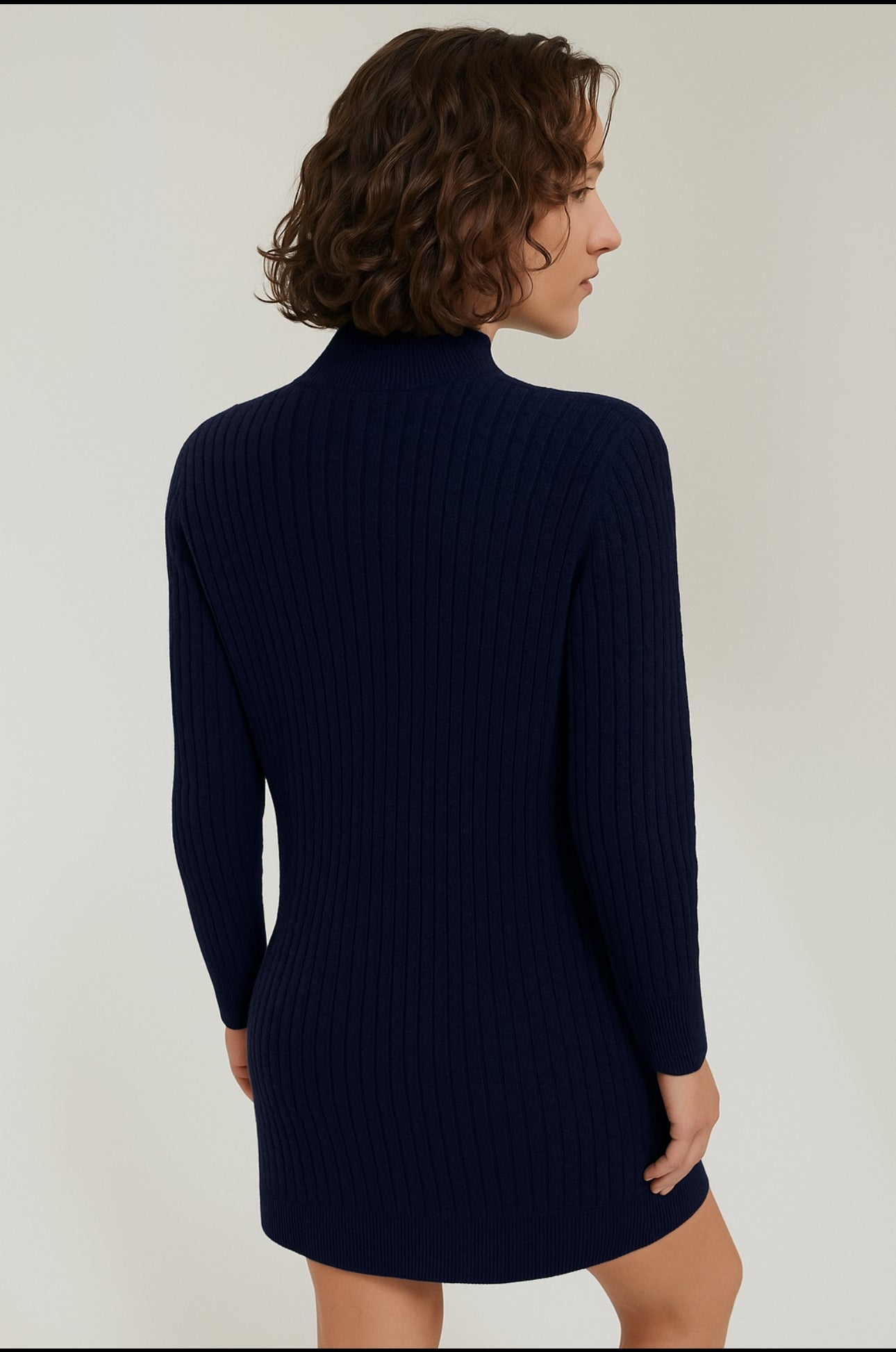 PennyBlack Navy Knit Dress  Certosa