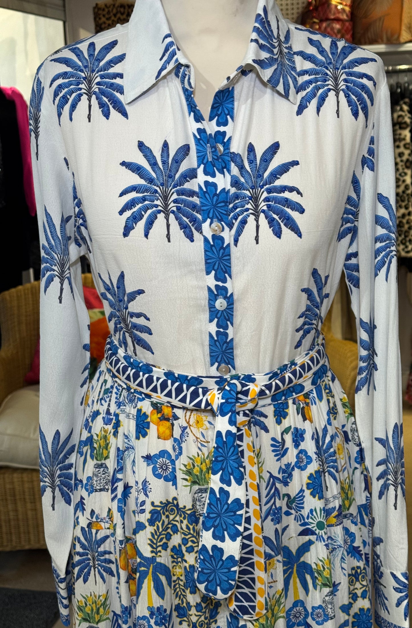 Inoa Maxi Perorian Dress  Papier Colle