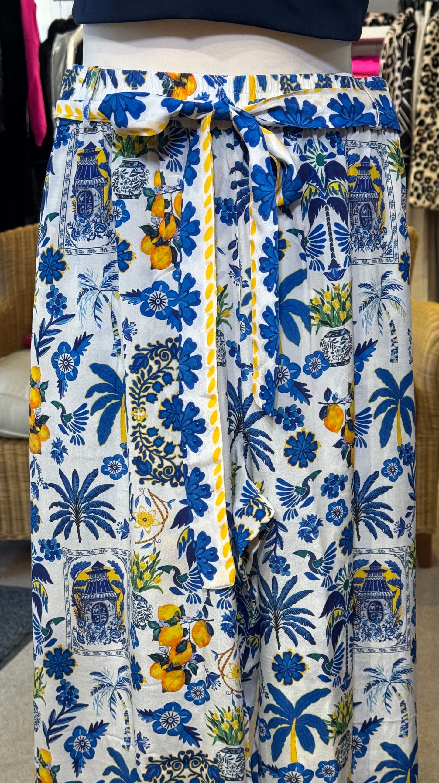 Inoa Silk Trousers  Papier Collie