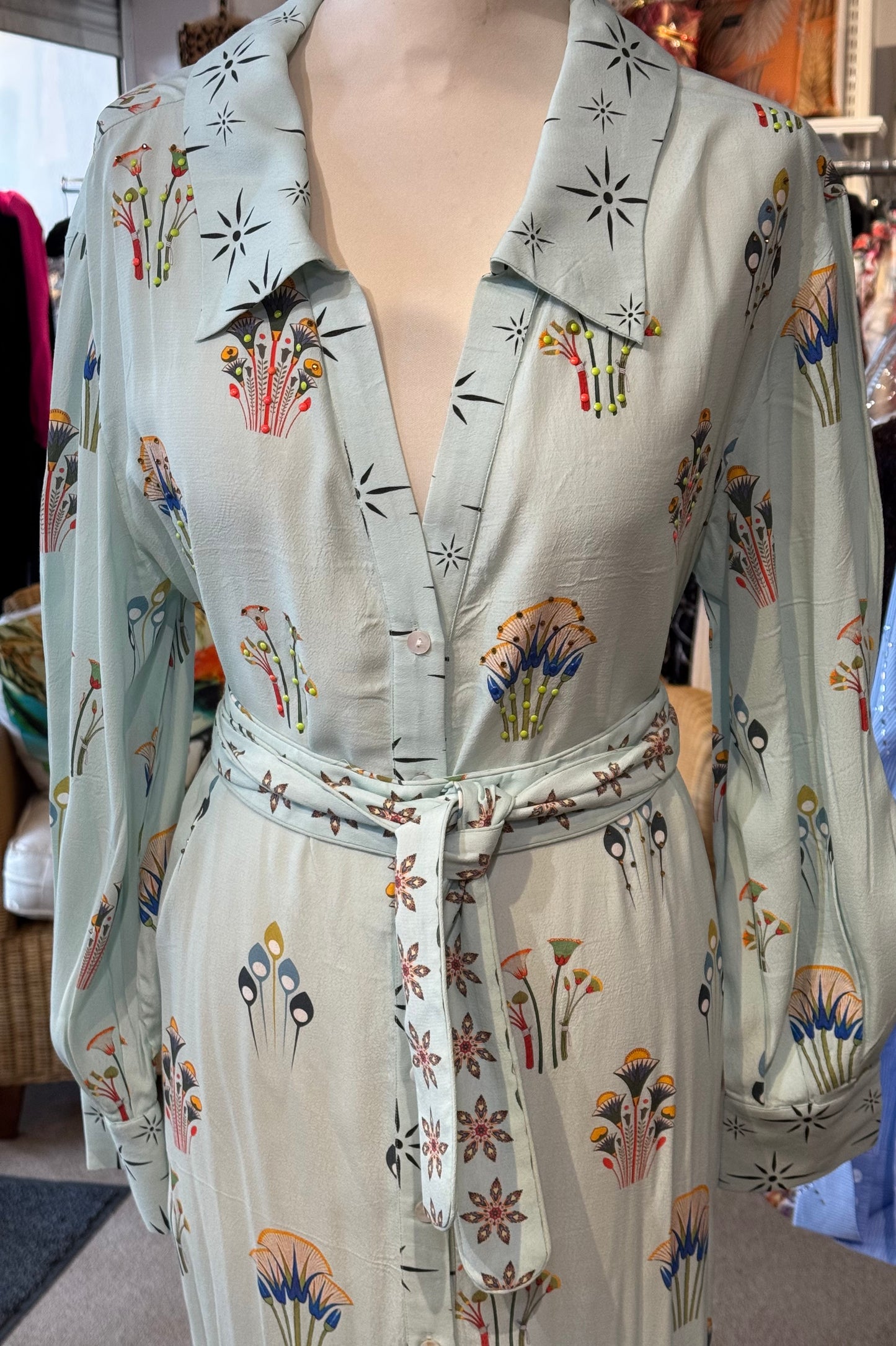 Inoa Pina Dress  Pistacia Vera