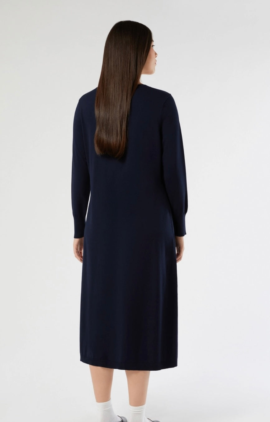 Marina Rinaldi Viscose Dress Ultramarine