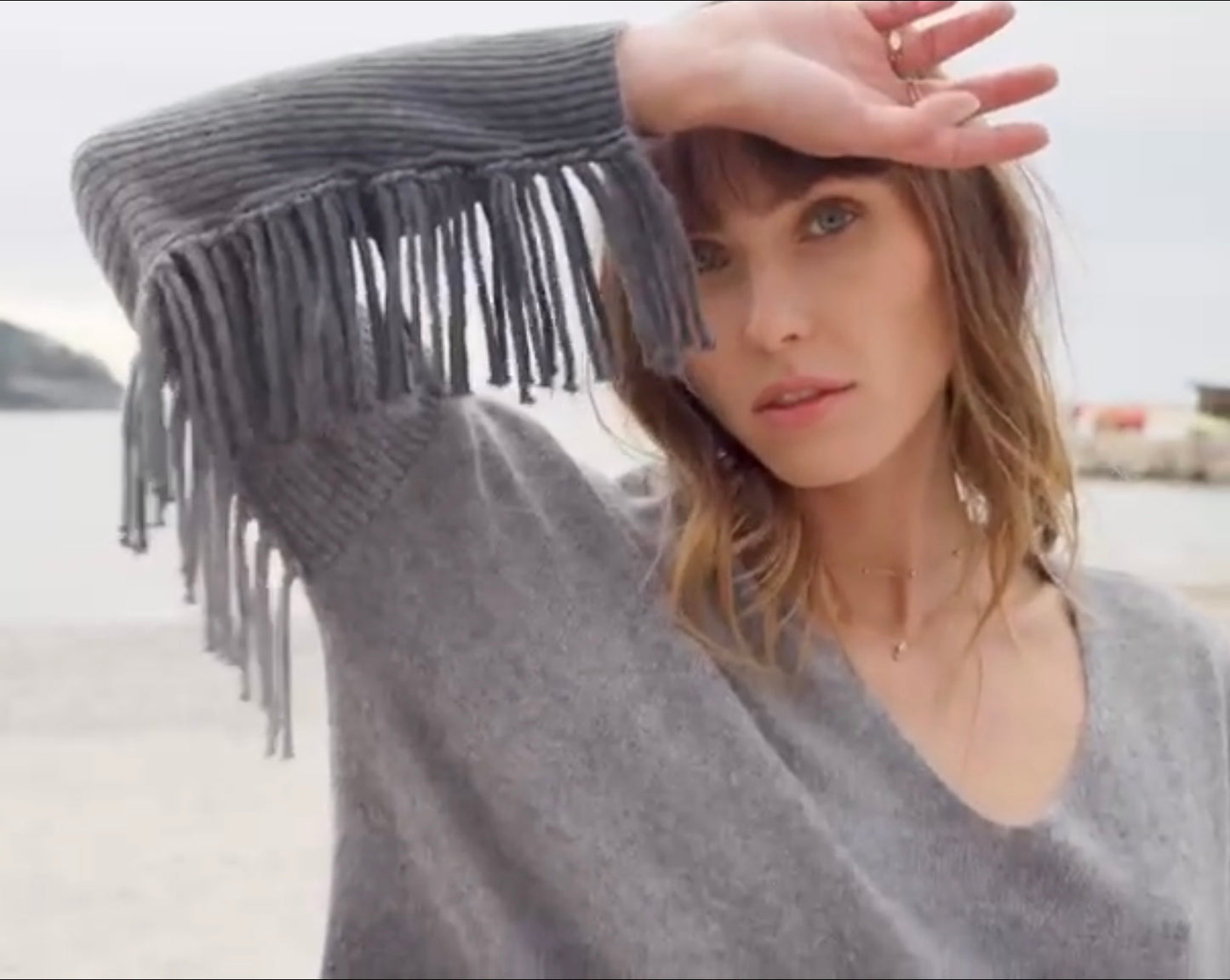 MPC Ombre Tassel Jumper