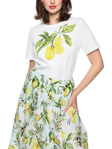 Marc Cain Lemon Print T-shirt