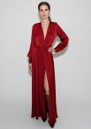 Palm Beach Club Dress -Merlot
