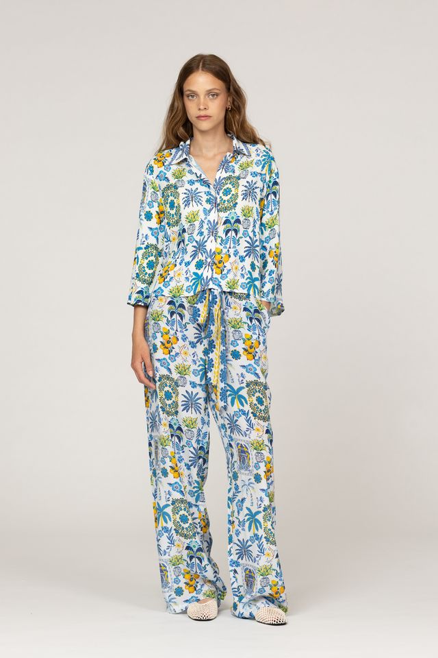 Inoa Silk Trousers  Papier Collie