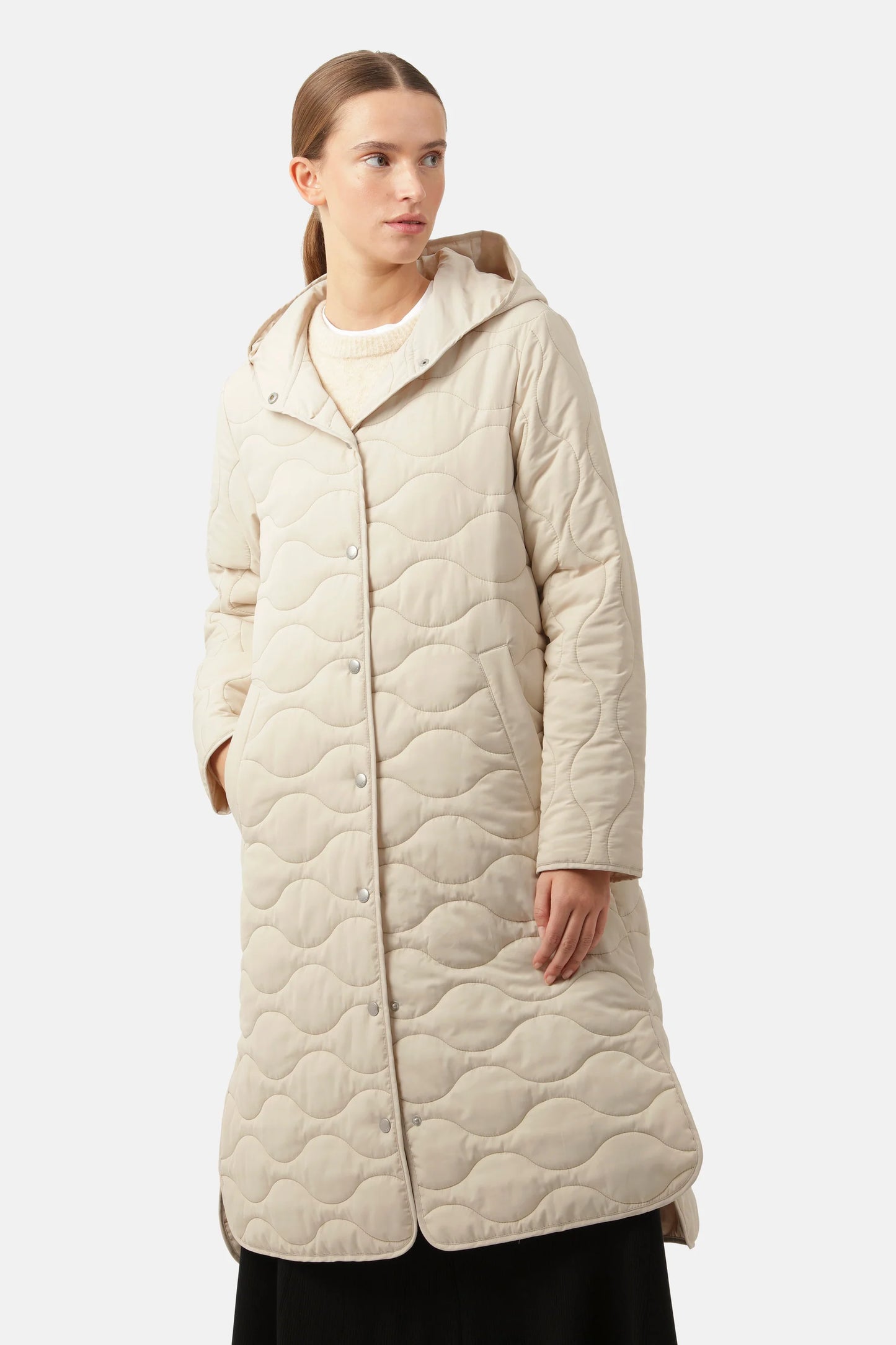 Ilse Jacobsen Quilted 08  Dark Beige