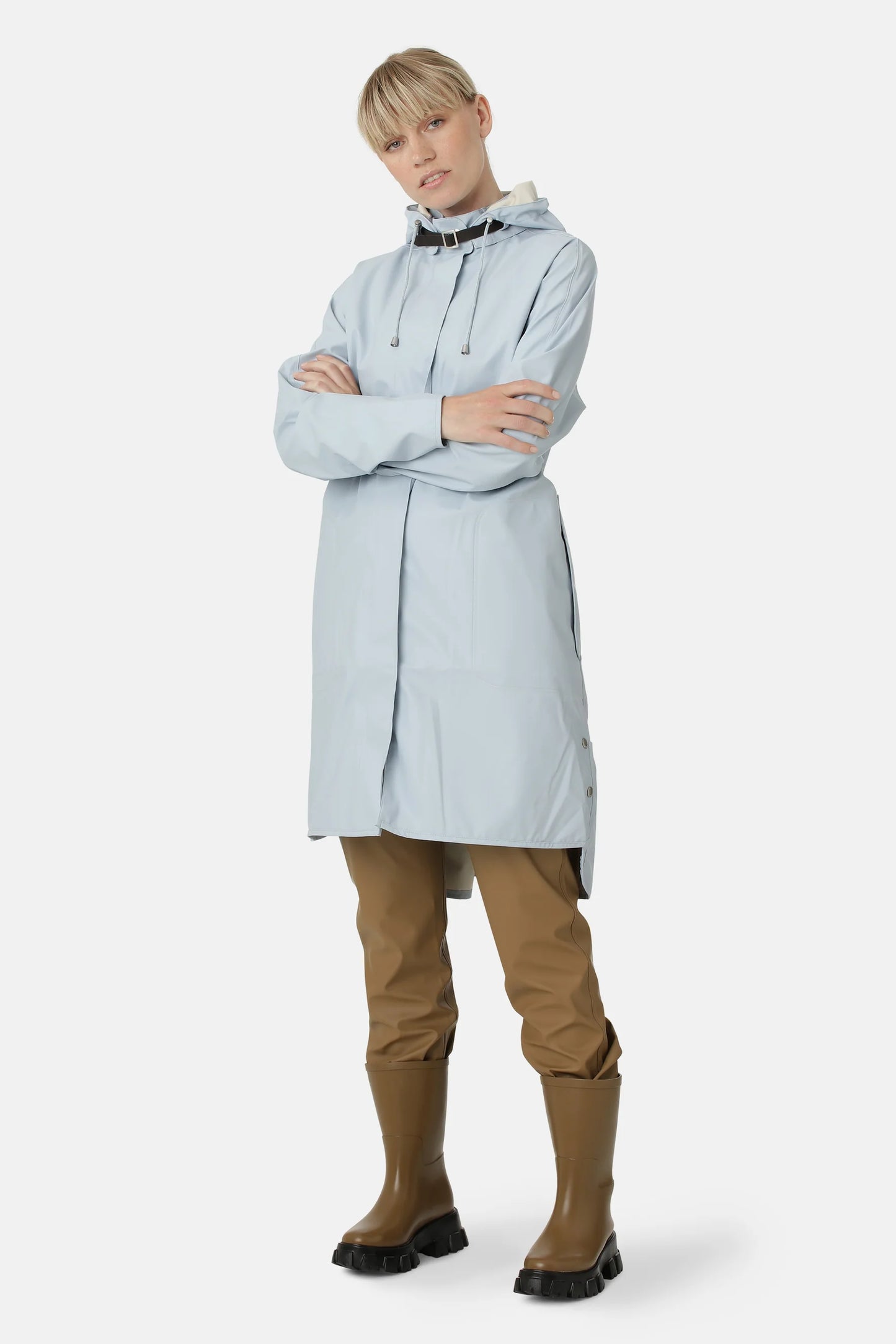 Ilse Jacobsen Raincoat - Pale Blue I