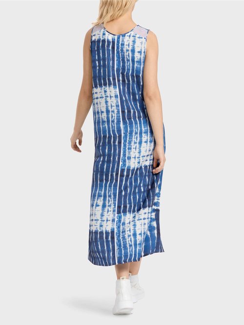 Marc Cain Striped Batik-look Dress