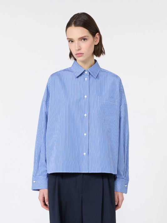Weekend MaxMara Cotton Poplin Shirt  WKDOVATTA